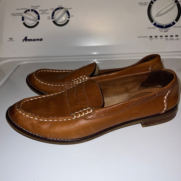 Sperry Seaport Penny Loafer in Brown - Picture 8 of 9